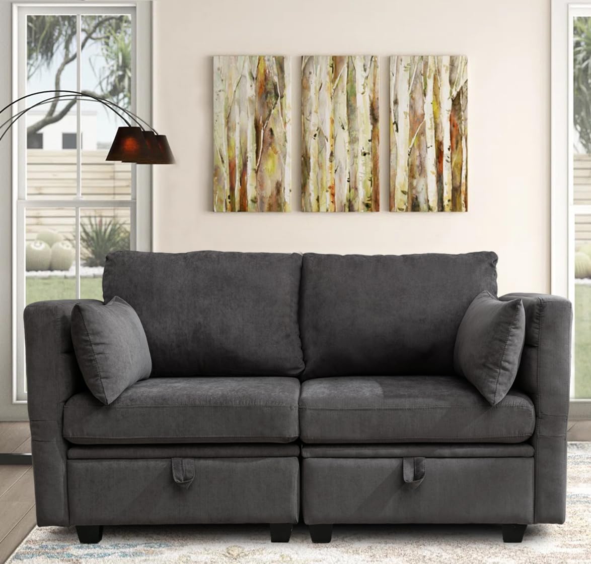 asunflower Loveseat with Storage
