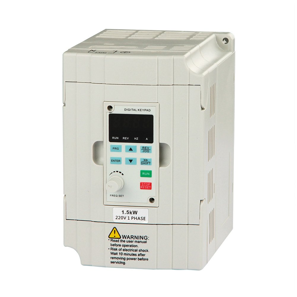 Buy LAPOND Single Phase to 3 Phase Converter, 1.5KW 2HP VFD 220V 7A