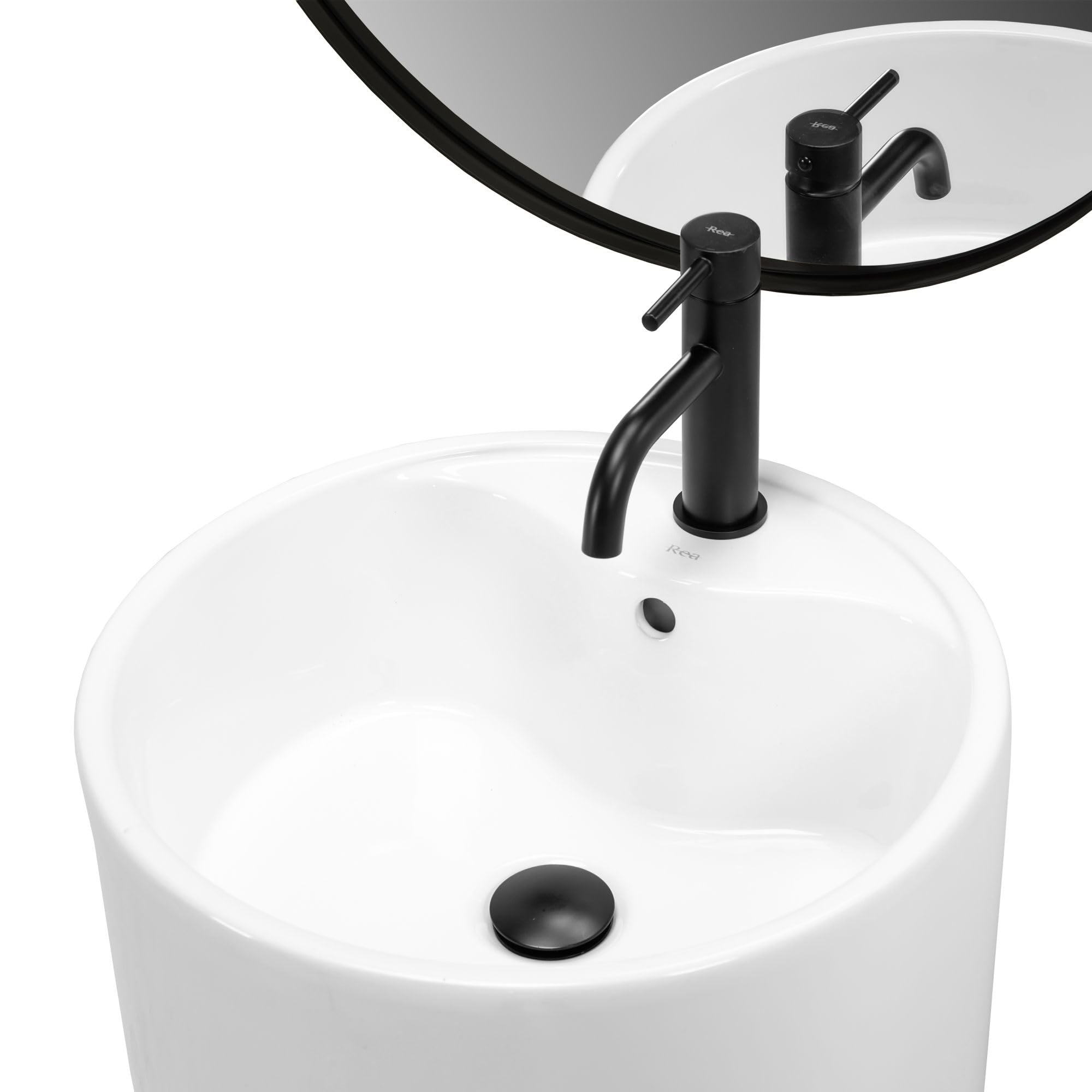 Lavabo De Pie Rea Anya Blanco