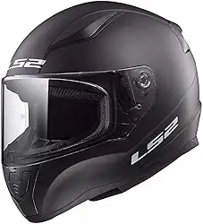 Capacete Ls2 Rapid Ff353 Monocolor Preto Fosco 60/L
