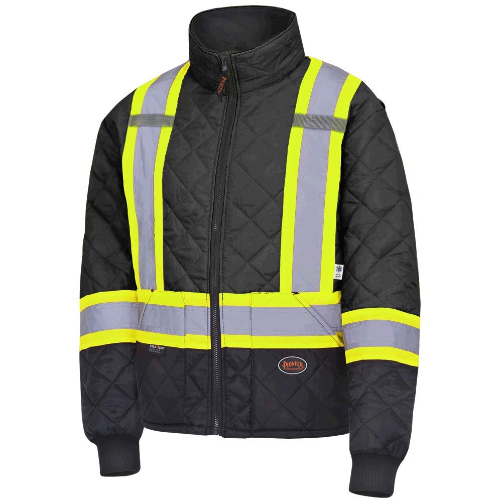 Pioneer High Visibility Reflective Insulated Work Jacket