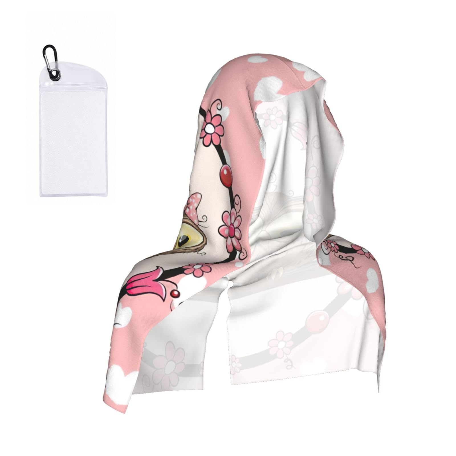 ZYJHYY Cute Owls Print Unisex Swimming Towel Practical Camping Towel Skin-Friendly Cooling Towel For Workout Training