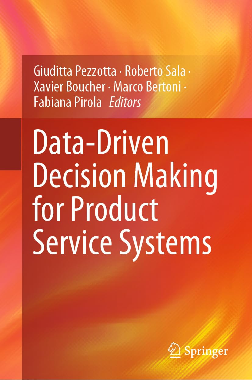 Data-Driven Decision Making PSS product service systems management livre
