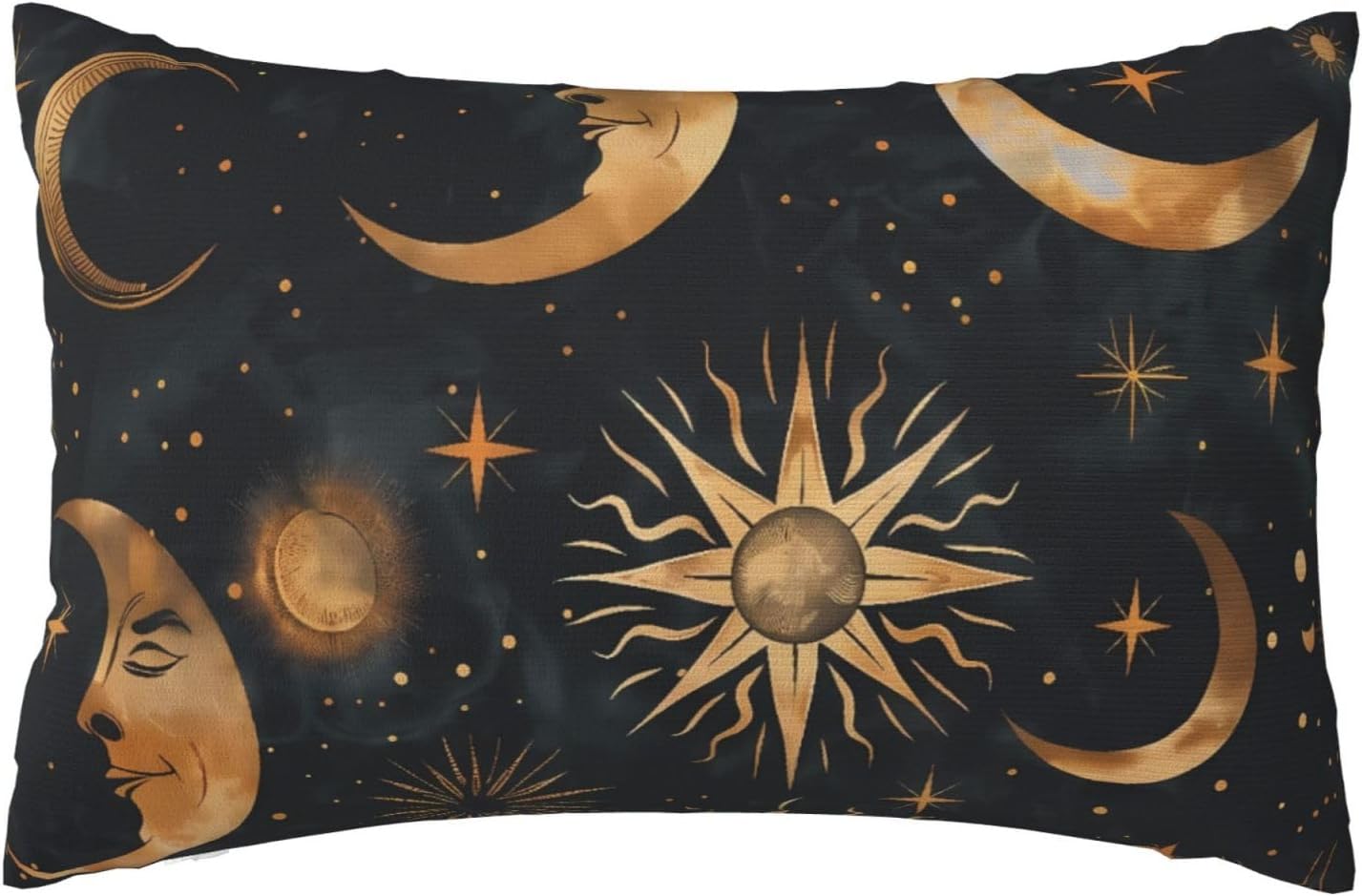 Celestial Rectangle Pillowcase Square Covers Pillowcases with Zipper Home Decor Soft Fashion for Bedrooms Home Decor Sofa Couch Decorative 20X30 Inch