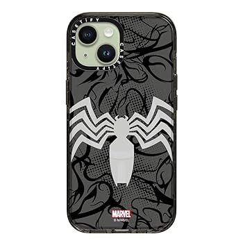 CASETiFY ヴェノム　iphone16pro ケースティファイ　マーベル Amazon.com: CASETiFY Impact iPhone 16 Pro Max Case [Spider