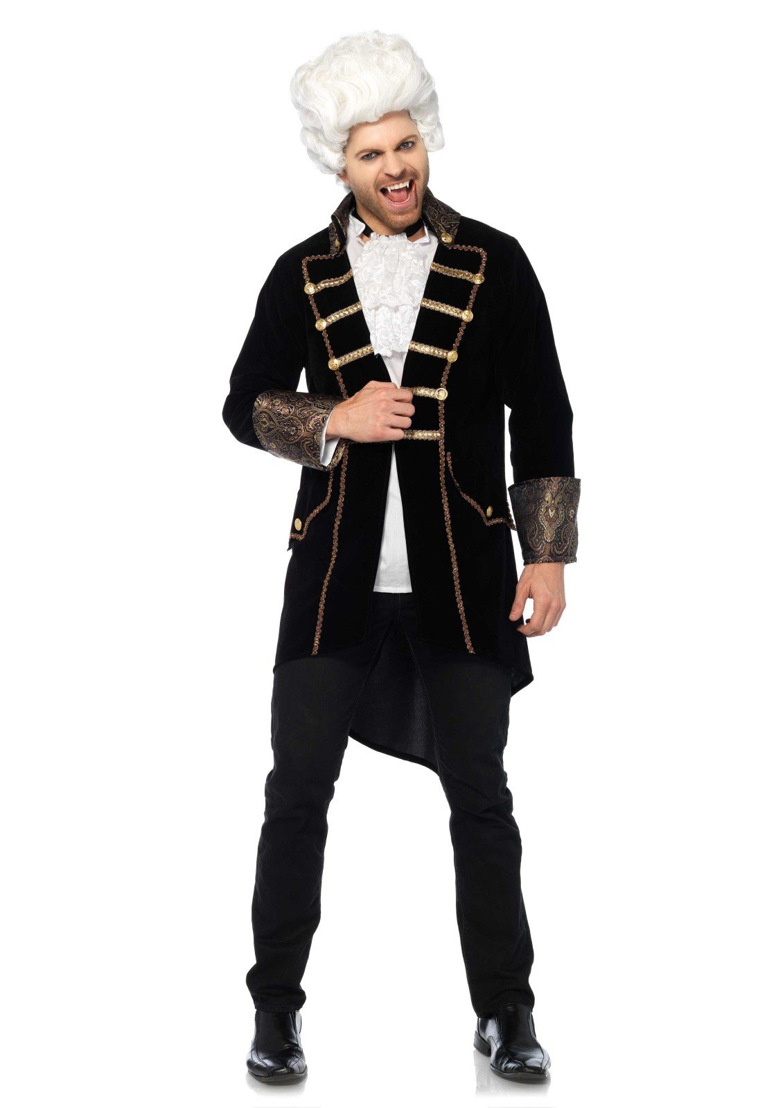 Leg Avenue Samtmantel Barock Schwarz Produktbeschreibung