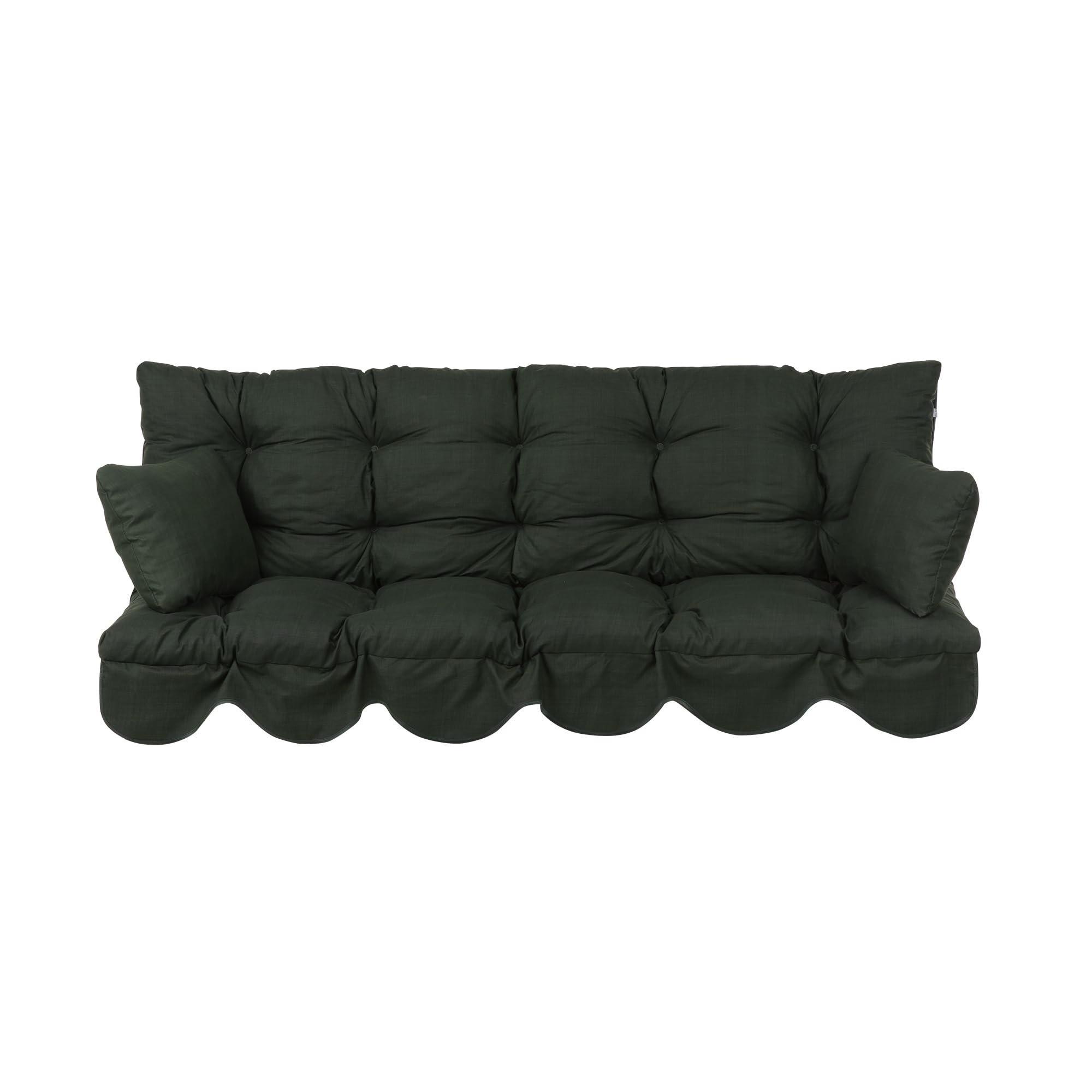 PATIO Auflagen Set Bora 170 cm für Hollywoodschaukel Polsterauflage Sitzkissen Rückenkissen Seitenkissen Gesteppt H027-12PB