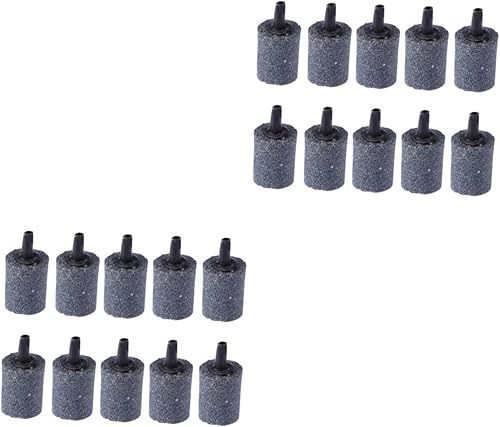 NOLITOY 20 Pcs Oxyana Hydroponic Aquarium Pump Mineral Bubble Diffuser Stones for Aquariums Diffuser Fish Stones Pond Pump Stone Pump Ball Shape