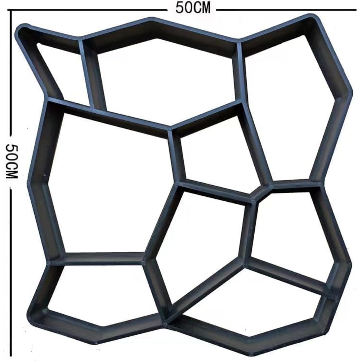 楽天市場】【全品50%OFFのチャンス☆14〜15日限定】 セメントレンガ 型枠 金型 ガーデニング 舗装 庭づくり 石畳 庭石 DIY コンクリート  セメント レンガ 舗装金型 ガーデン用 モールド 型 枠 正方形 DIYモールド 石畳道 成型モールド セメント用 プラスチック 踏石 ... コンクリート、ガーデニング、セメント、DIY、レンガのテクスチャ、セメントコンクリート床モデリングツール (B) [並行輸入品]
