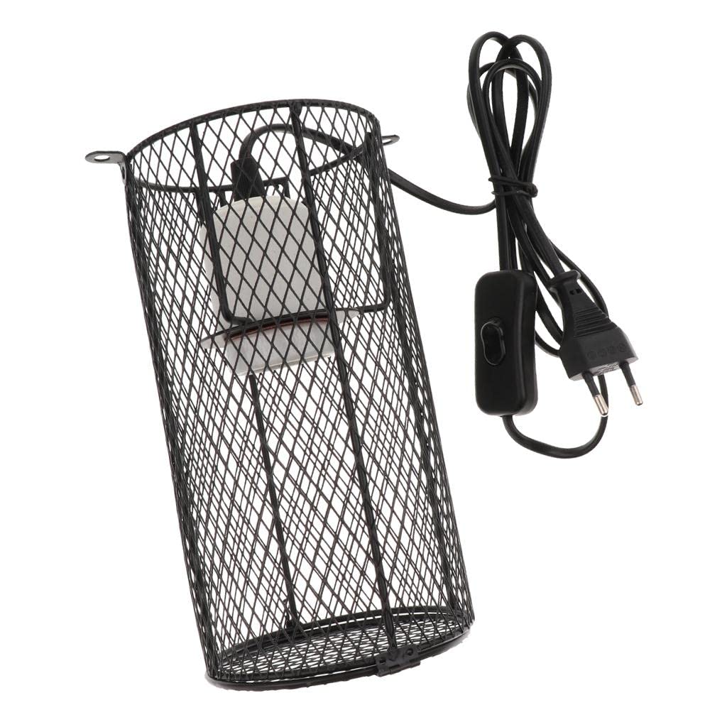 Support de lampe en fer anti-brûlure pour éviter les accidents de lampe en terrarium