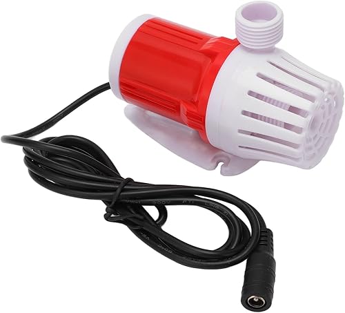 Miniatura 9 de DC 12V Bomba portátil para pecera, 20 W, bomba de agua para acuario, bomba anfibia de 1200 lh, bomba de agua sumergible para fuentes, piscina,