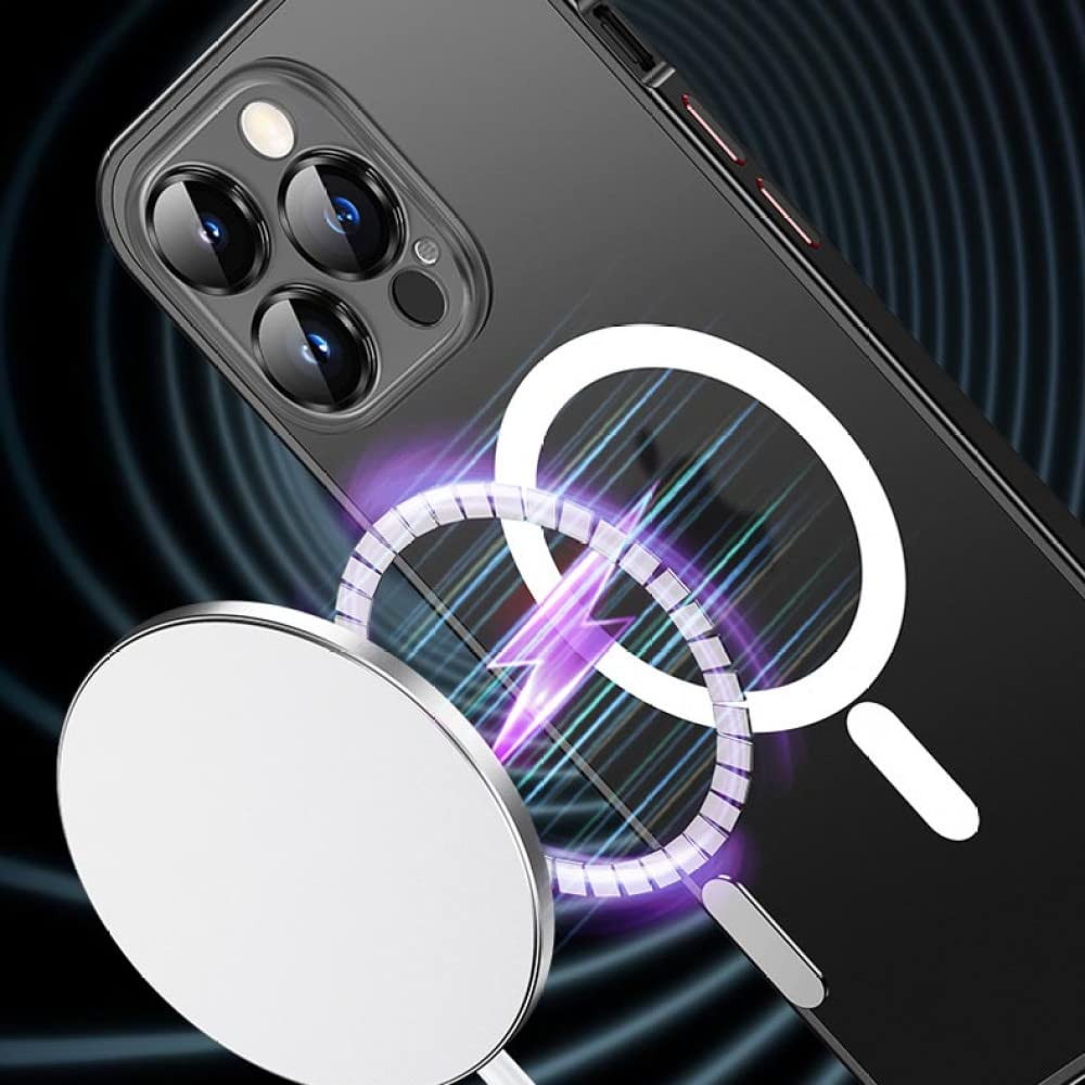 Amazon.co.jp: iPhone 12 13 14 Pro Max Plus用磁気金属電話ケース
