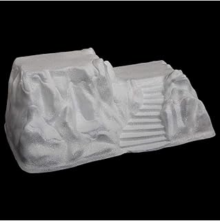 FEERIC LIGHTS & CHRISTMAS - Accesorio de Aldea de Navidad, Base Blanca Grande