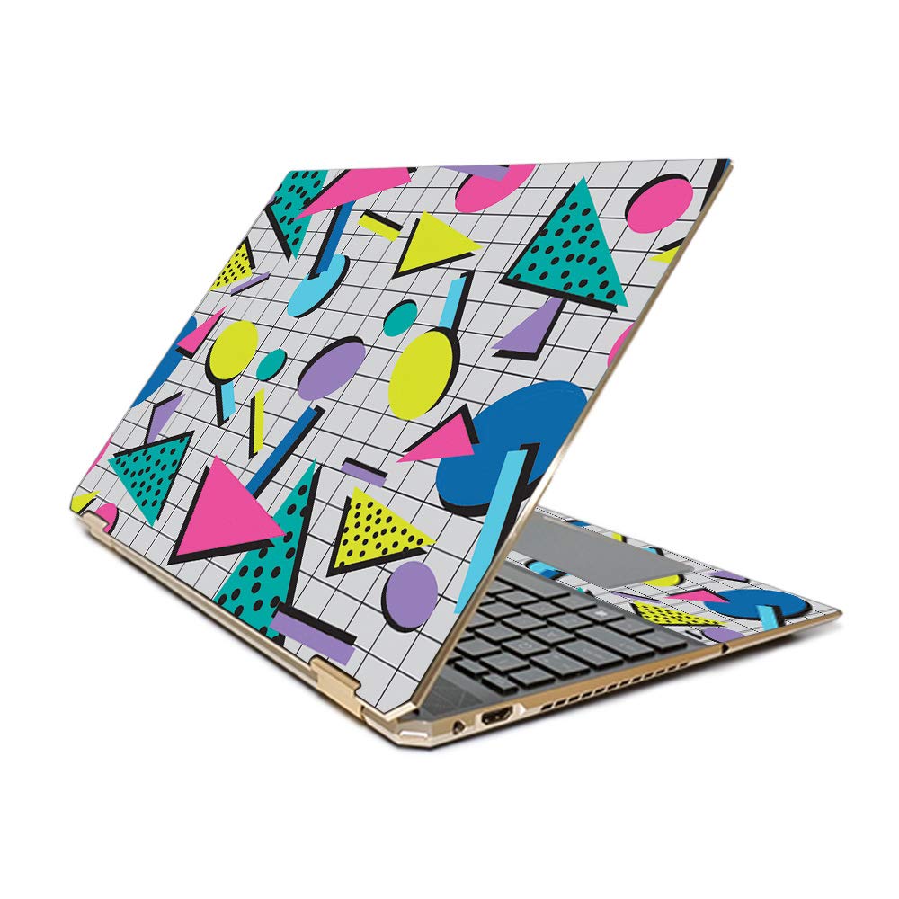 MightySkins Vinyl Decal Skin For HP Spectre X360 15 (2020) - Solid Purple, Protective Matte Wrap, Made In USA - View #8