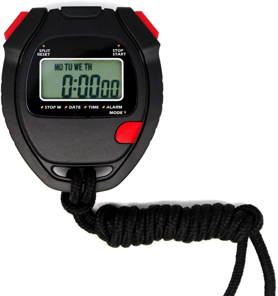 Professional Stopwatch Timer 3pcs Digital Stopwatch Timer Twochannel