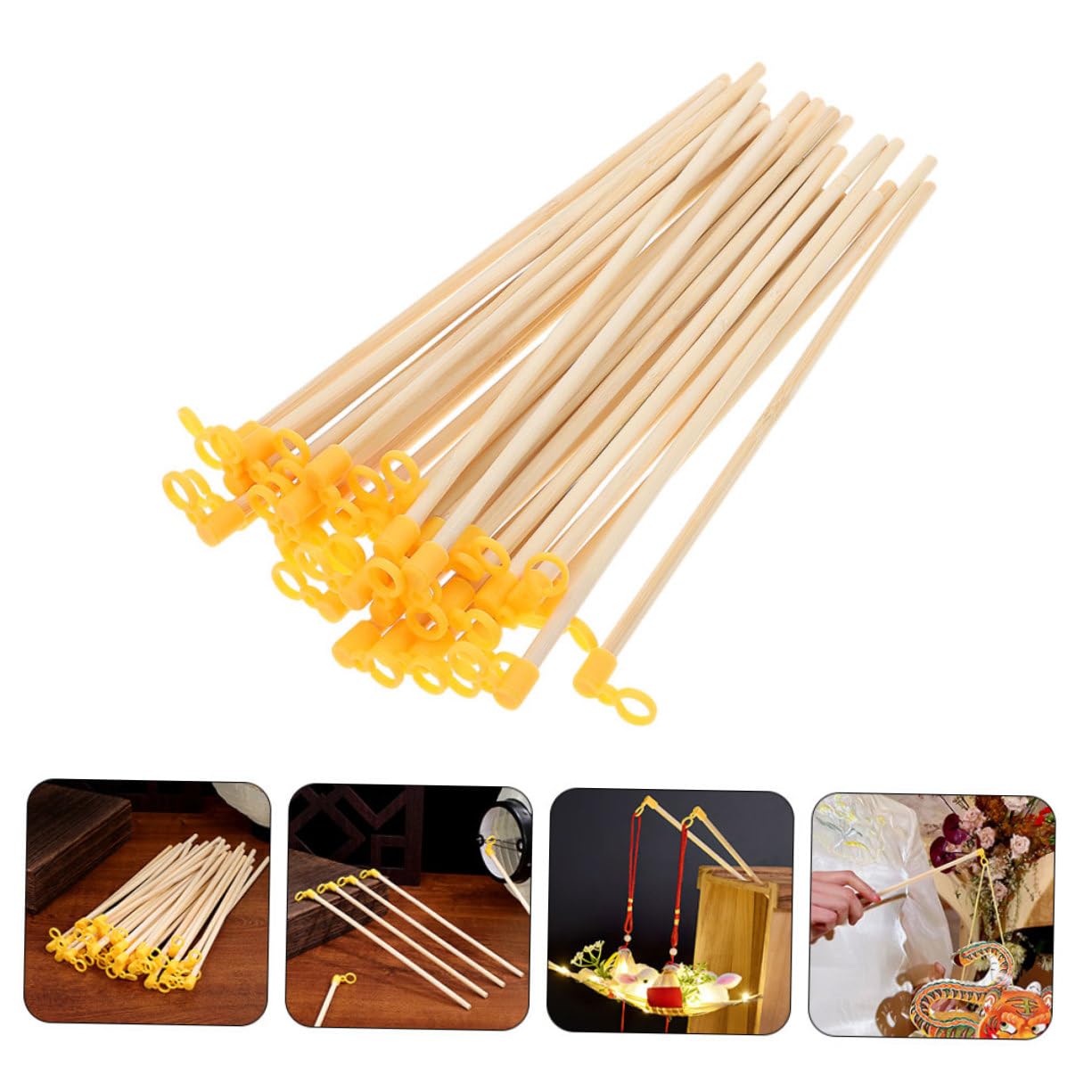 Levemolo DIY Lantern Supplies 30pcs Lantern Handles Decorations Wedding Party Halloween