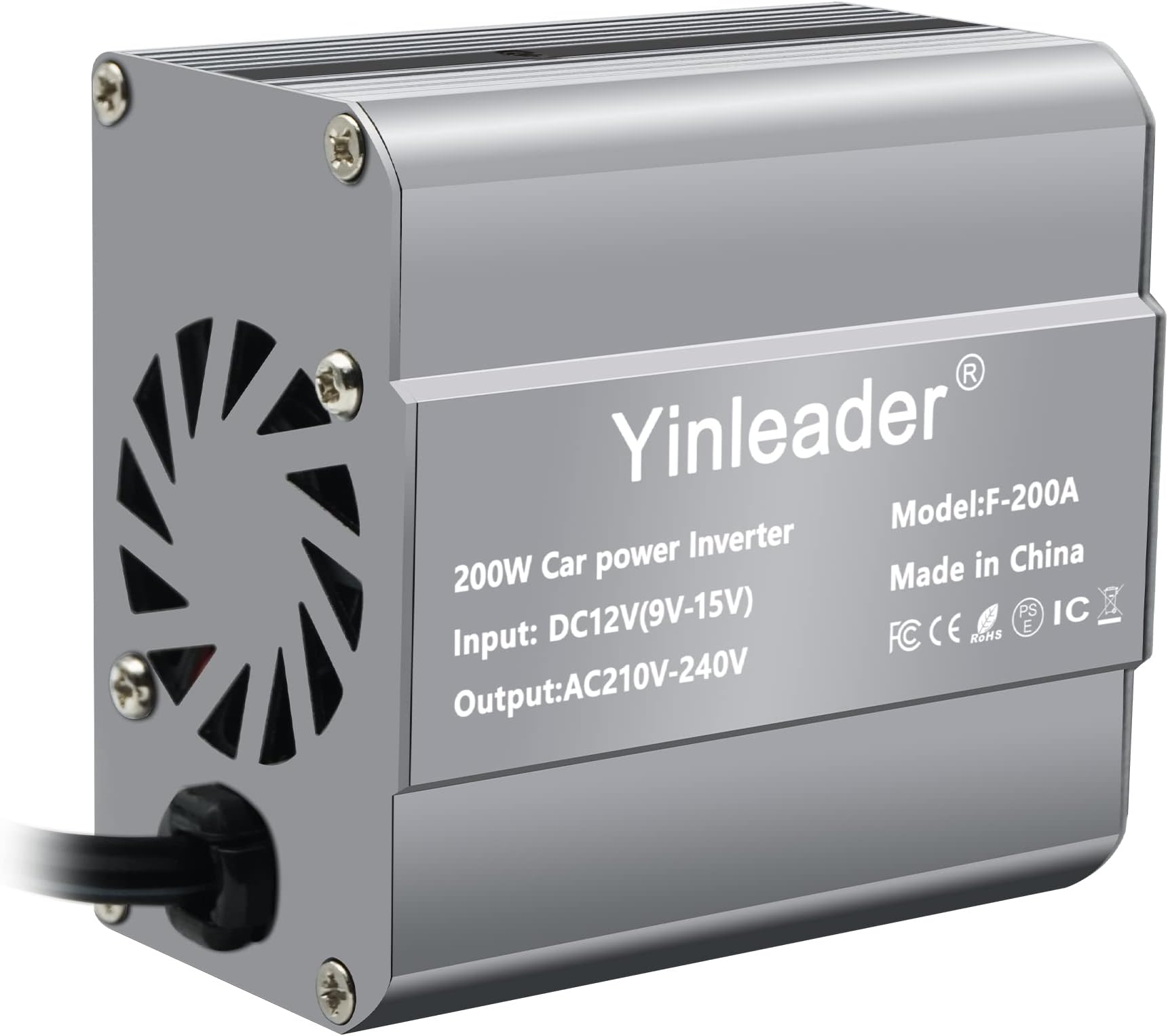 Carpoint Omvormer 12V>230V 300W Accuklemmen Frans Belgisch Stopcontact