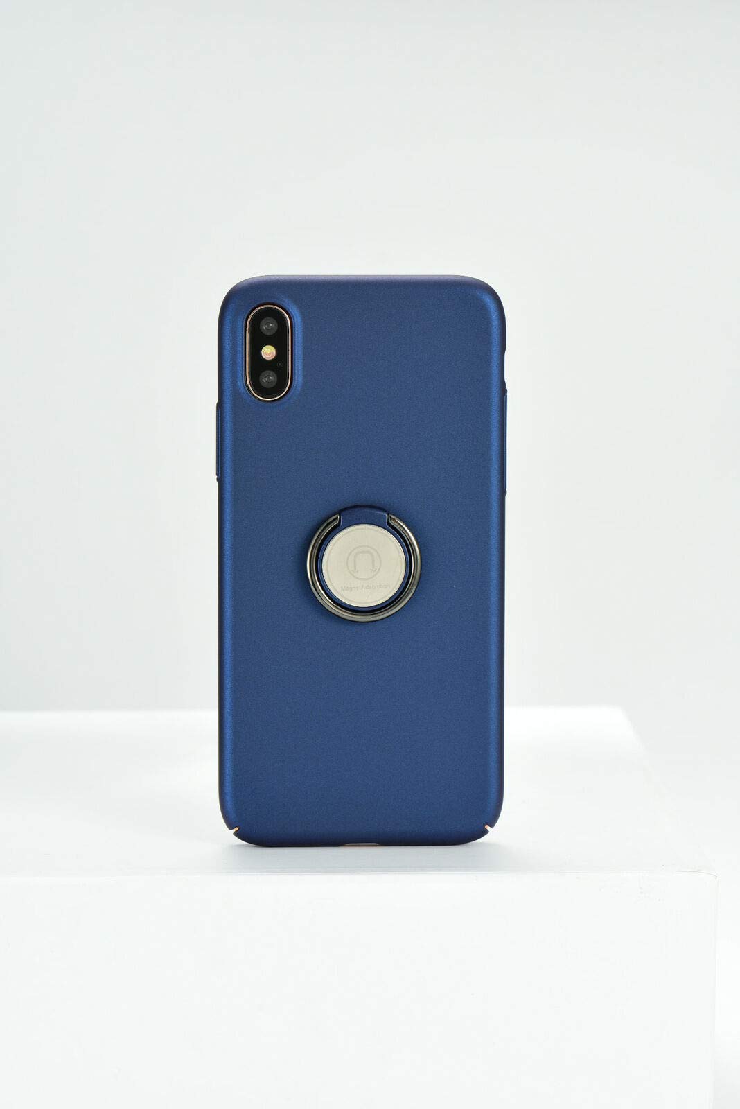 JOWAYLuxury Shockproof Ring Holder Stand Magnetic Hard Cover Case For iPhone X