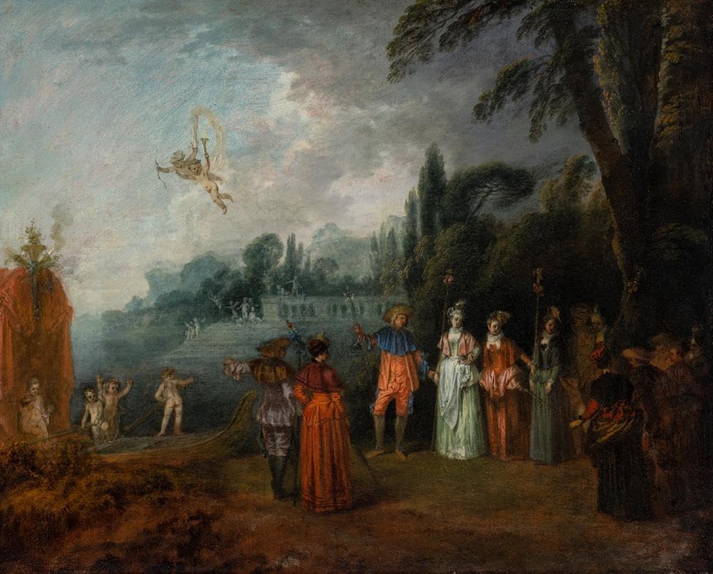 ArtDirect The Embarkation for Cythera (ca. 1709-1710) 10x8 UnFramed Museum Art Print Poster Ready for Framing by Jean-Antoine Watteau (French, 1684-1721)