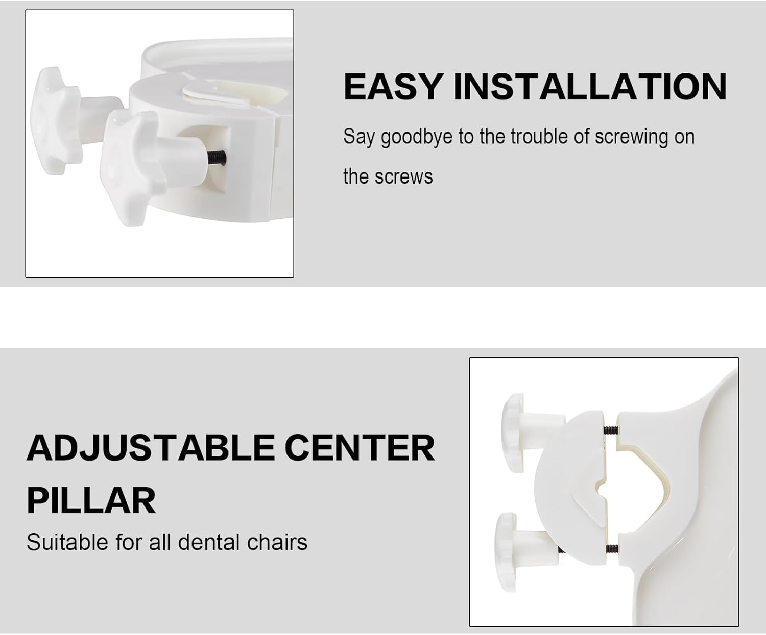 Plastic Individually Adjustable Square Tray Suitable for Chair 8-14