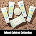 World Amenities Sun + Sol Bulk Moisturizing Massage Bar with Warm Coconut & Vanilla Fragrances, Sachet Wrapped Travel Size Toiletries, Mini Hotel Amenities, 1.23 oz (300 Pack)