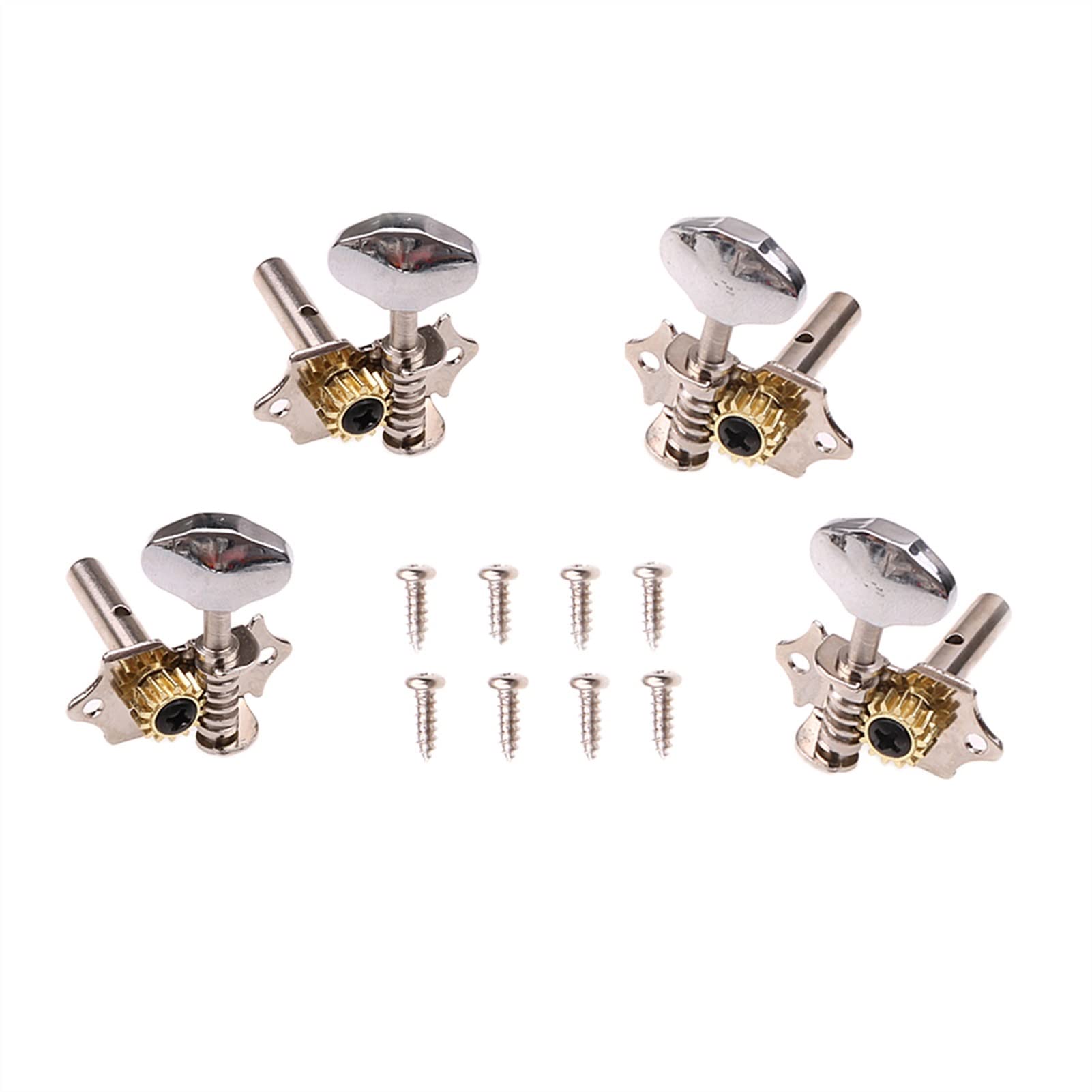 Meccanico accordatore 1 Set Ukulele String Tuning Pygs Sintonizzatori Per Ukulele Uke Chitarra Con Viti