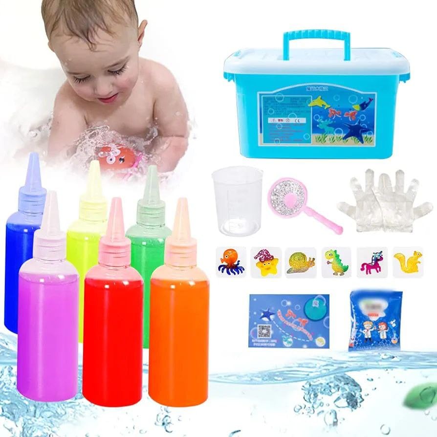 LUCHILA Magic Water Elf Toy Kit 3D Handmade Water Toy Aqua Fairy Toy Set for Kids Creative 3D Handmade Magic Gels Toys (Pack 1) (B0CRL833N6) Amazon Price History, Amazon Price Tracker