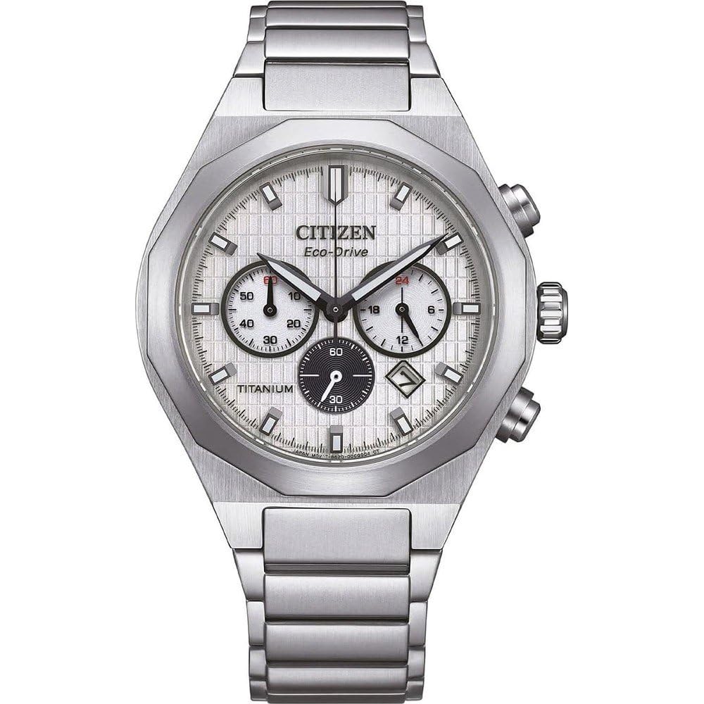 chiiii Citizen Men's Chronograph Eco-Drive Watch Zenshin Senkei : Amazon