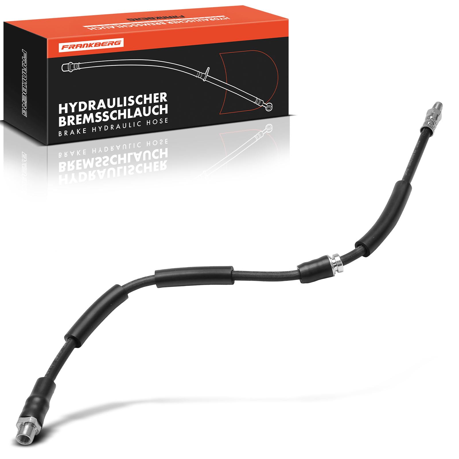 Frankberg Tubo freno tubi freno assale anteriore 34306887451 | Compatibile con: X5 F15 F85, X6 E71 E72, X6 F16 F86, X5 E70