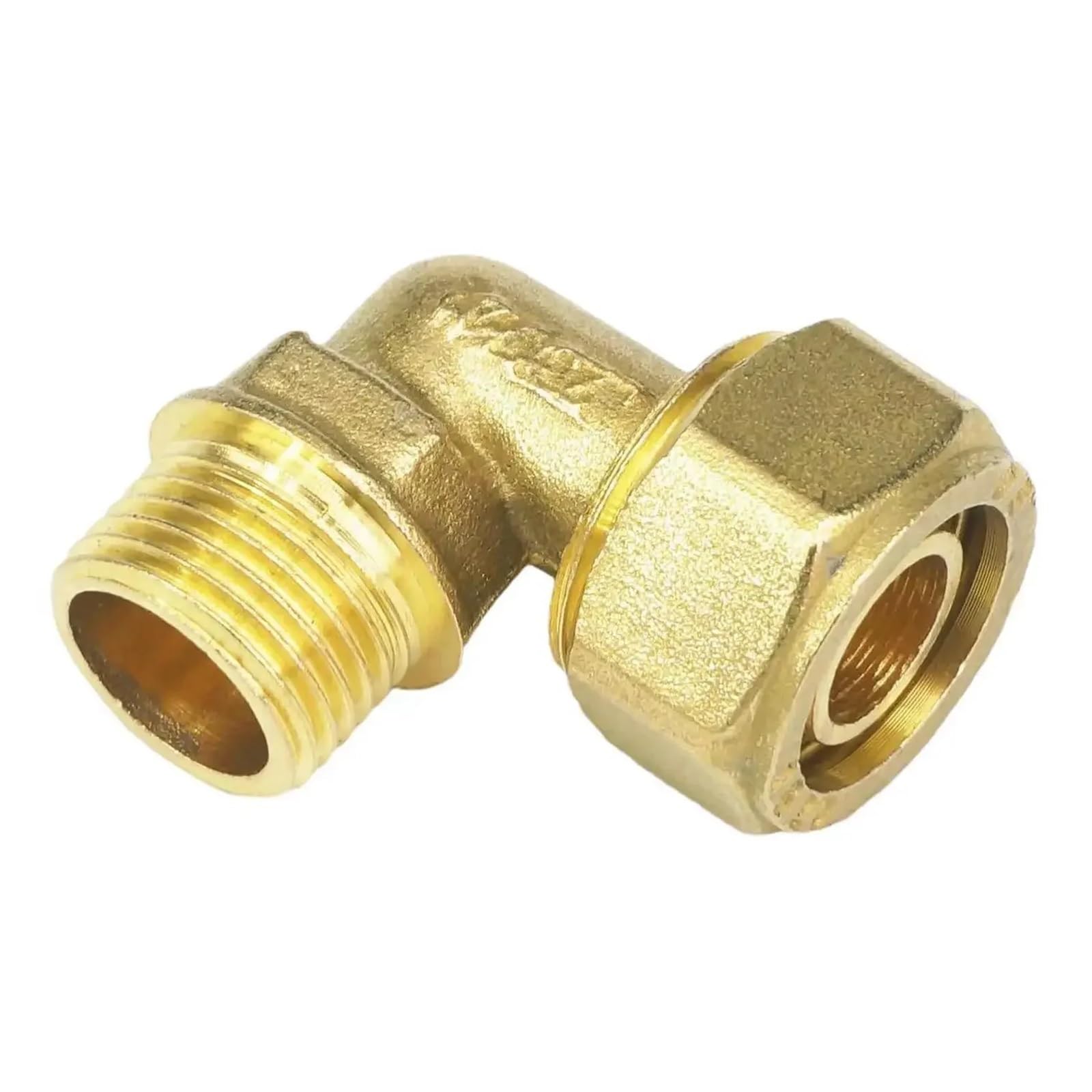 Mqxfczux Men's One Color Fit Pex-Al-Pex Tube I.d X O.d 26X32mm - 1/2" Bsp Elbow Brass Fitting