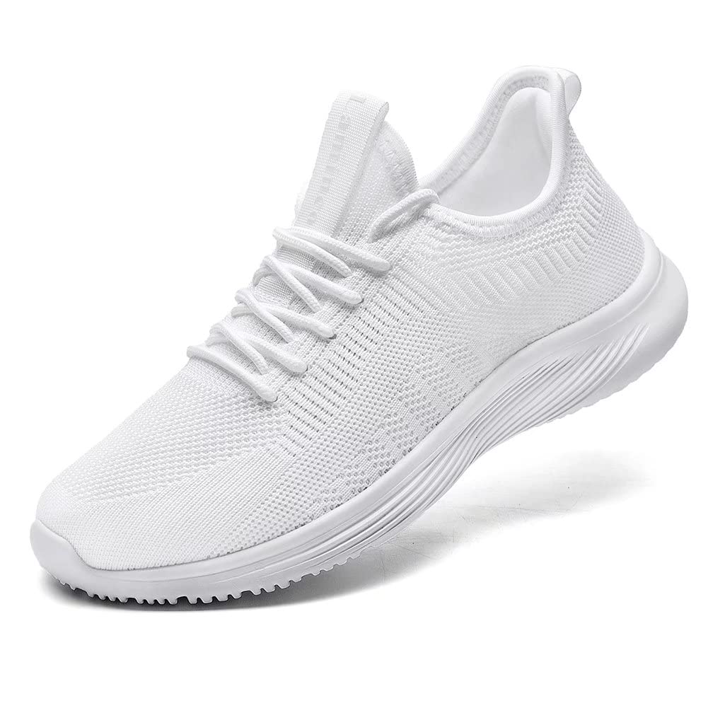LamincoaWomens Slip On Walking Shoes Non Slip Casual Road Running Lightweight Mesh Fashion Sneakers for Gym Travel Workout