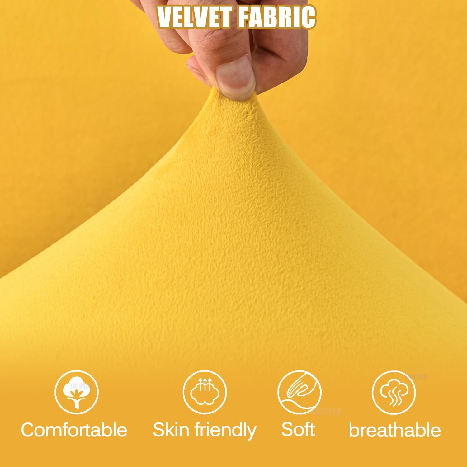 Greyc,Chair Cover*1, Armless Accent Chair Cover Stretch Armless Chair Slipcover Solid Color Removable Washable Slipper Chair Cover Furniture Protector for Dining Living Room Hotel Bedroom