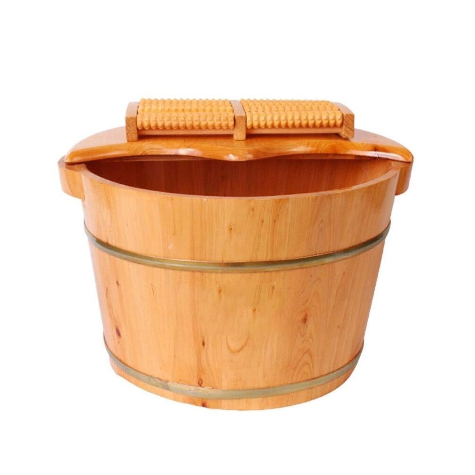 MHbdfsxz Foot Footbath Bucket Wooden Foot Spa Barrel Bath Barre LFoot Washing Wood Soaking Bucket Pedicure For Sauna Soaking Feet