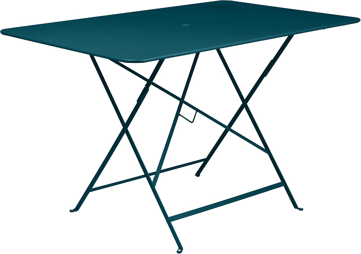 Fermob Bistro Rectangle Foldable Table 46" x 30" - Liquorice