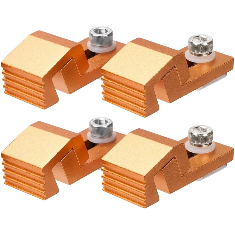 Ctrlzs For Secure For Secure Cnc Machining T-Track& Perforated Worktables Clamping Solution- 4Pcs Router Side Pressure Plate Clamps For 3018 Cnc Machine