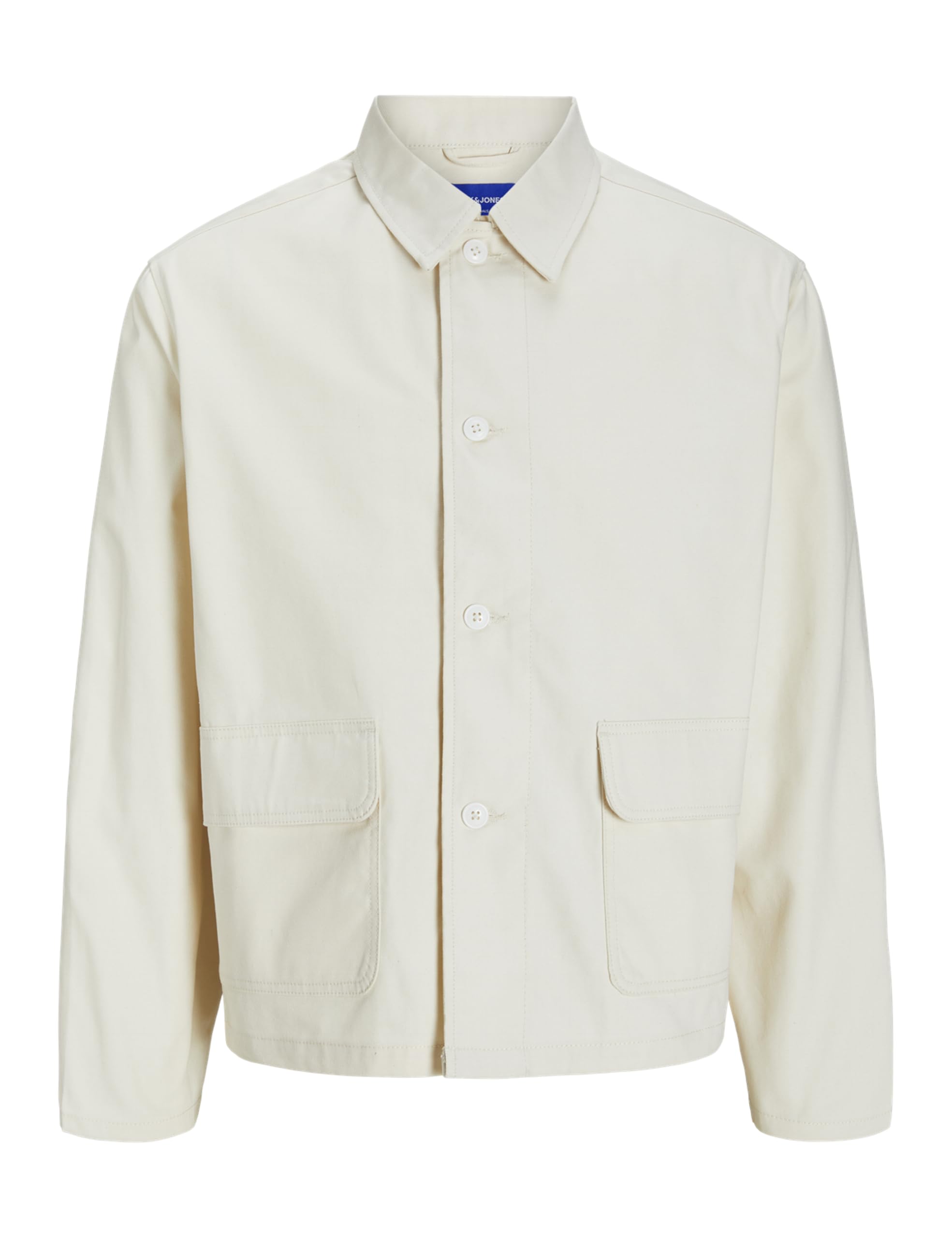 JACK & JONES Herren Jorretiro Coach Jacket Se25, Antique White, l