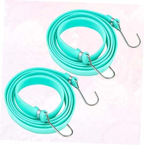 Miniatura 8 de BESPORTBLE 4 piezas de equipo de campamento al aire libre cuerda bicicleta equipaje correa elástica motocicleta cuerda auricular bolsa cuerda