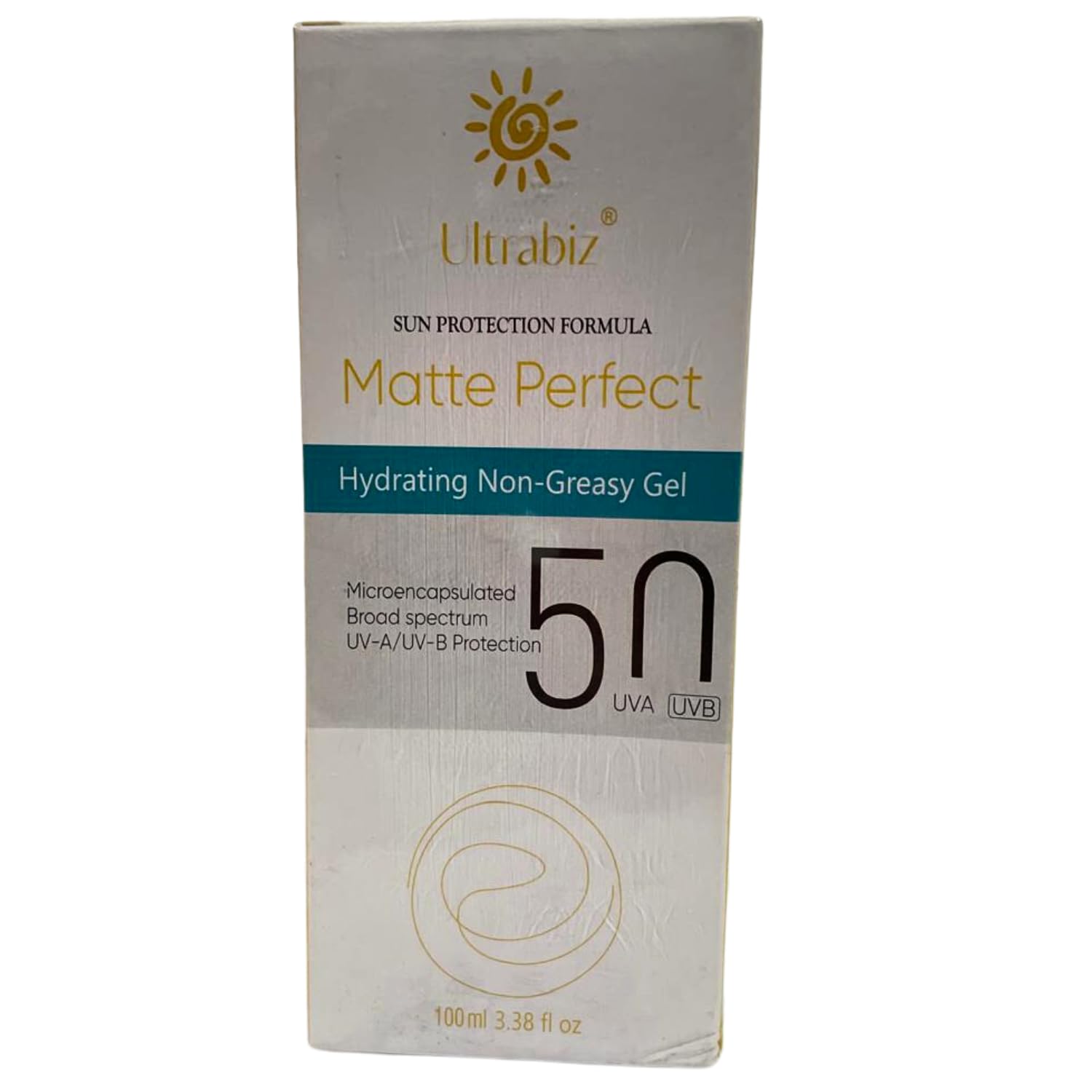 DermaShoap Ultrabiz Gel 50 SPF Sunscreen: Advanced Microencapsulated Broad Spectrum Technology For UV-A/UV-B Skin Protection - Hydrating Non-Greasy And Sweat Resistant (100ml) For Unisex