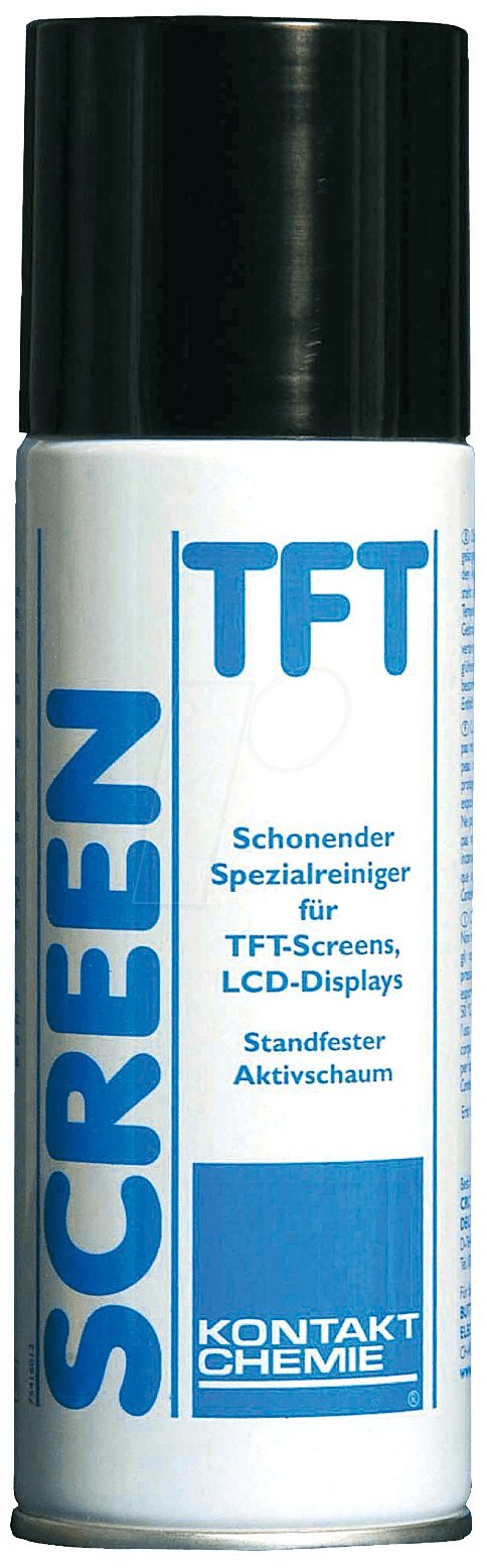 KONTAKT CHEMIE 80715 Bildschirmreiniger – TFT-Bildschirme, 200 ml