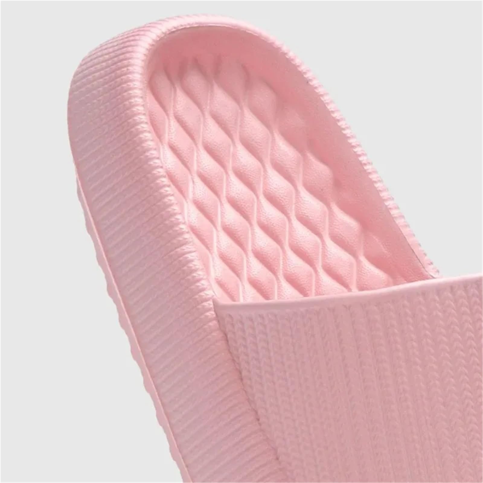 Ciabatte Donna Estive 4cm Estate Antiscivolo Morbide Pantofole Donna Comode Spesse Ciabatte Donna Coppia Bagno Casa(Coffee,42-43)