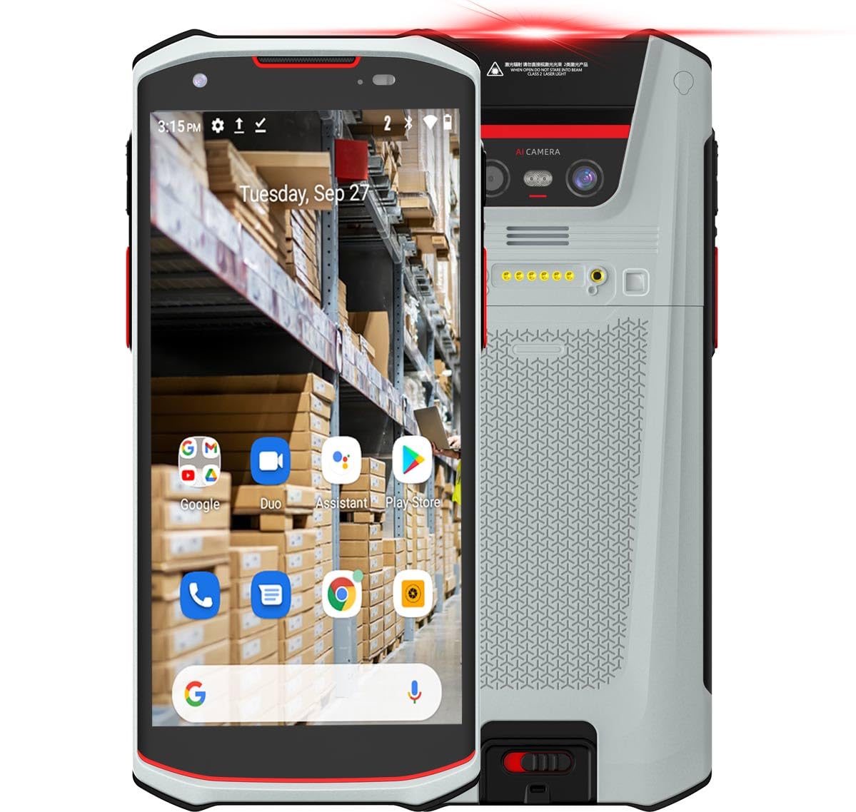 Android 13 Barcode Scanner 4+64GB Built-in 1D/2D/QR Bar Code Scanner 4G Wireless Mobile Computer PDA Inventory Scanner for Warehouse & Logistics