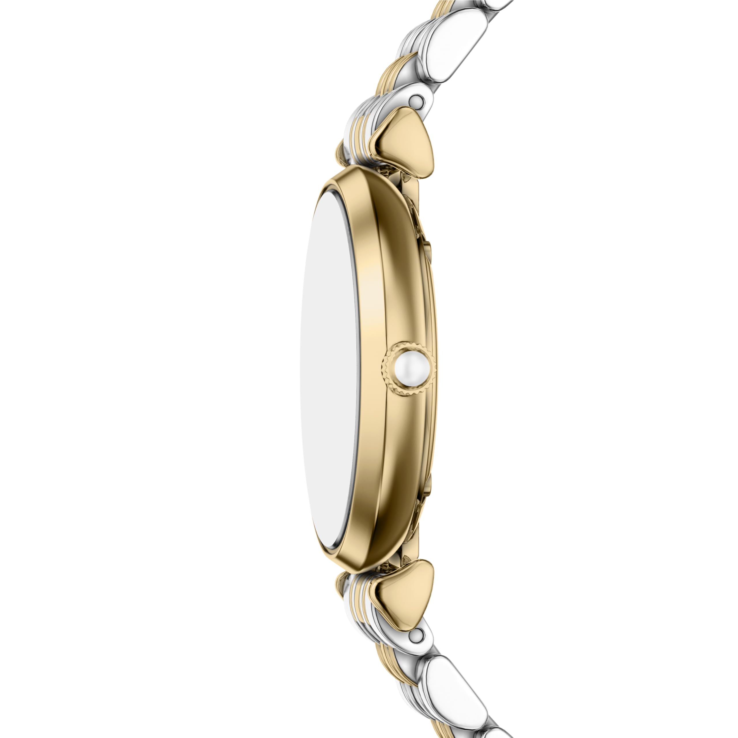 Emporio Armani Donna Orologio 32MM in acciaio inossidabile color oro, AR80086SET