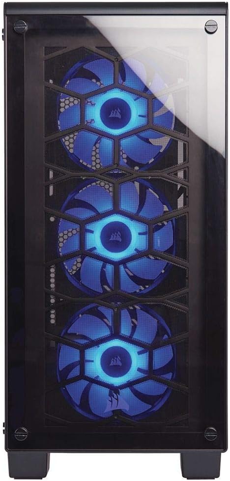 Cheap CORSAIR Crystal 460X RGB Compact Mid-Tower Case, 3 RGB Fans, Tempered Glass - White Cheap CORSAIR Crystal 460X RGB Compact Mid-Tower Case, 3 RGB Fans, Tempered Glass - White