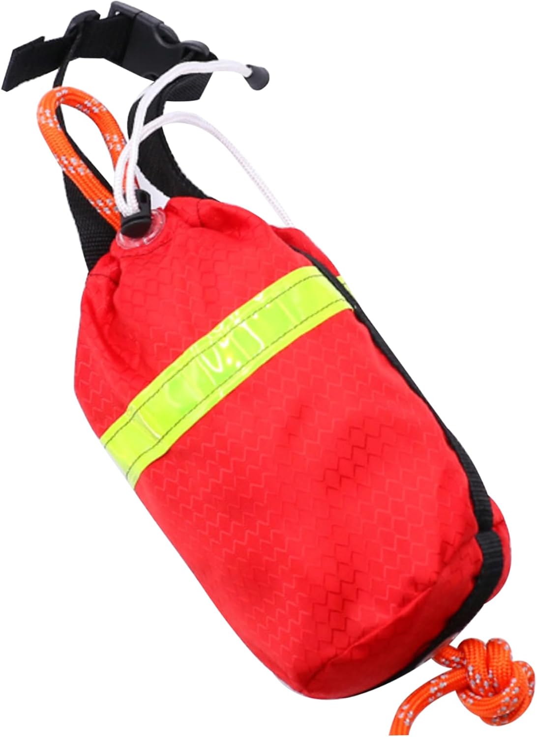 Throw Bag for Water Rescue 68.90inch Reflective Throw Line Bags Portable Waterproof Lightweight Throw Rope for Kayaking Surfing Emergency Water Rescue Throw Bag with Rope Rescue Throw Rope Bag Emerge