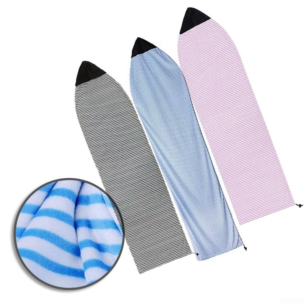 Dicke, wasserdichte Surfbrett-Tasche mit gestreifter Flanell-Innenseite für Surfausrüstung, Schutz in mehreren Farben, 200 cm
