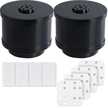 UC5501 Humidifier Replacement Filter, Mineral Absorption Cotton Pads and Aromatherapy Cotton Pads Set Compatible with Elechome UC5501 Humidifier