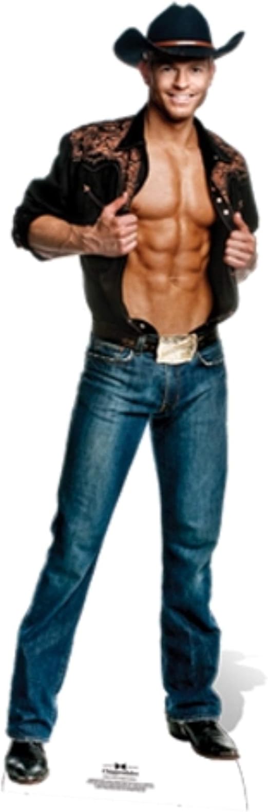 Star Cutouts, Chippendale Jaymes Vaughn Cowboy LifeSize