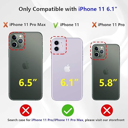 Vista 136 de Fiyart - Funda transparente magnética con purpurina para iPhone 12 para mujeres, con grabado "Love" metálico, protección para cámara y antigolpes
