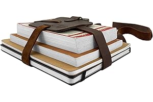 Handcrafted Adjustable Book Strap Carrier by Hide & Drink