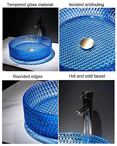 Vasque cylindrique en verre trempé pour optimiser un petit espace de bar